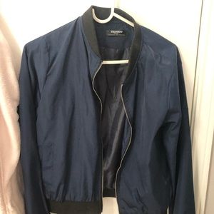 Navy bomber jacket